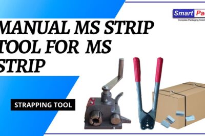 Strapping Tool for Manual Strapping with MS Strip