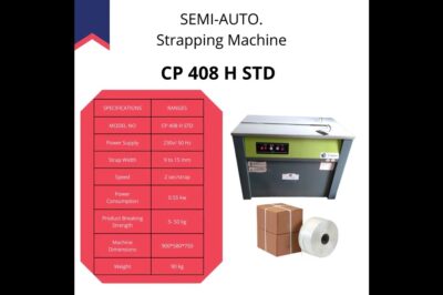 Different Types of Strapping Machines