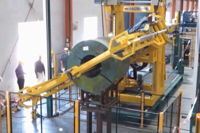 Strapping machine with EH 2H ROT model and code M410AN 114.