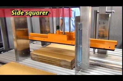 Corrugated Bundle Joining and Squaring Machine