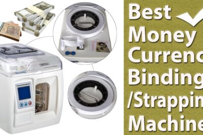 “Guide to Using a Currency Binding Machine: Top Strapping Machine Reviews for 2023”
