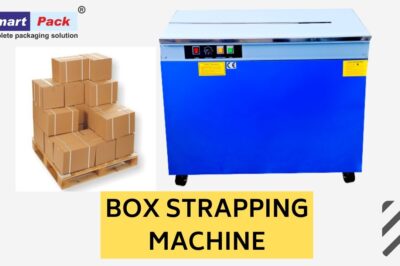 Box Packaging Strapping Machine with Semi-Automatic Features