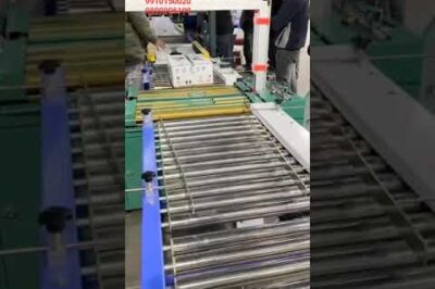 Automatic tapper and strapper machine with full functionality.