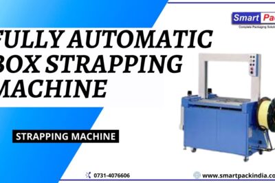 Box Tapping and Strapping Machine with Full Automation