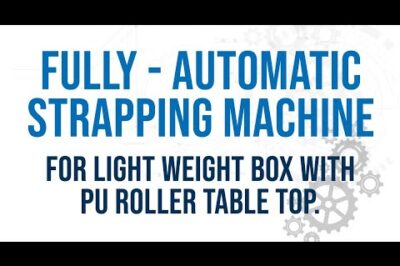 Automatic Strapping Machine for Efficient Packaging