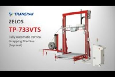 Top-sealing Pallet Strapping Machine for efficient packaging.