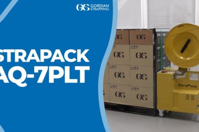 Semi-Automatic Strapping Machine for Packaging