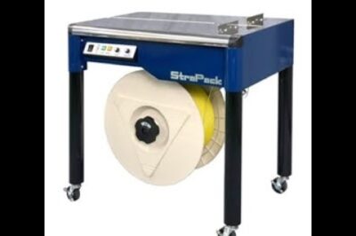 Semi-Automatic Strapping Machine: Assembly and Use.