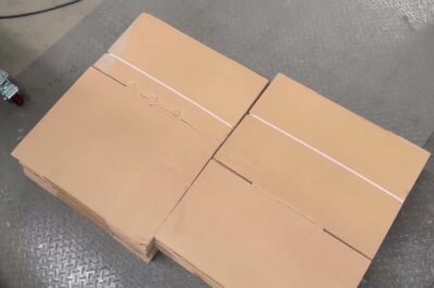 Inline Folder Gluer, Stitcher, and Strapping System.