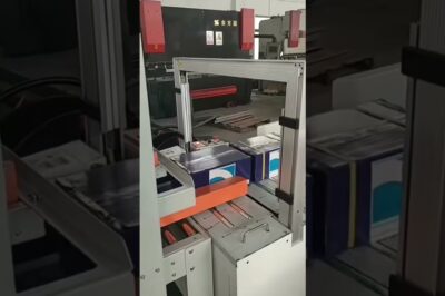 Sealing and Strapping Machine for Carton Boxes.