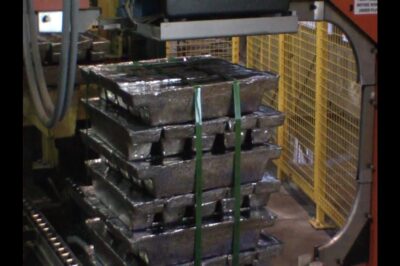 Strapping machine for ingots, code SMSB6VK30.
