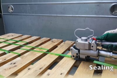 “Pneumatic Strapping Tool for PET Material”