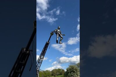 FLYING in My Suit with Colin Furze! #shorts