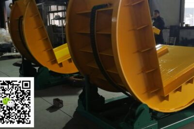 10-ton capacity coil tilter for efficient coil handling and transfer.