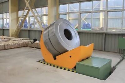 12-Word Rewrite: Coil Positioner and Rotator for Molding Applications – Simplified