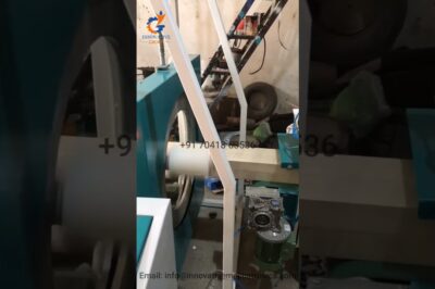 12-word rewrite: “Highly Efficient Machine for Stretch Wrapping and Orbital Packaging”