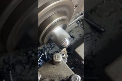 “15-Second Project: CNC Lathe Turning Machine in Action”