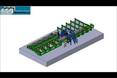 Wooden introduction system for an automated strapping machine.