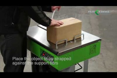 “Semi-Automatic Strapping Machine for Packaging”