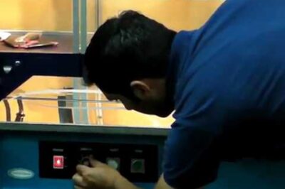 Simplified Semi Automatic Strapping Machine