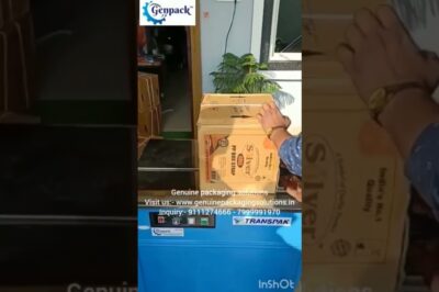 “Compact Strapping Machine for Boxes: Transpac TP 201”