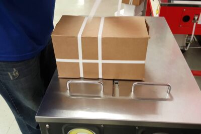 Semi-Automatic Strapping Machine for Efficient Packaging