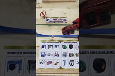 Handheld Strapping Machine for Circular Shapes
