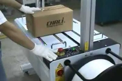 Automatic Strapping Machine for Packaging (Model JN 85E)