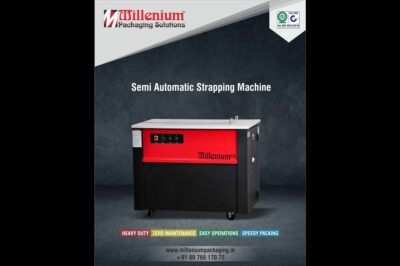 Semi-Automatic Heavy-Duty Strapping Machine