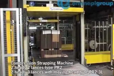 “Compact Compression Strapping Machine for PR2 and PR2 3L Applications”