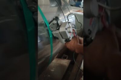 Guide for using handheld pneumatic strapping tool to secure PET strip, providing efficient and effective strapping without using symbols or brand/company names.