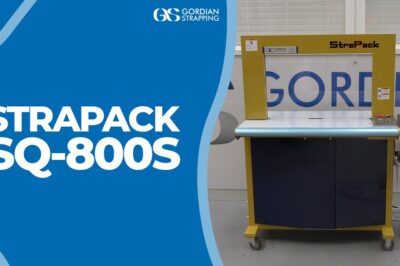 Automatic Strapping Machine for Efficient Packaging by Gordian Strapping