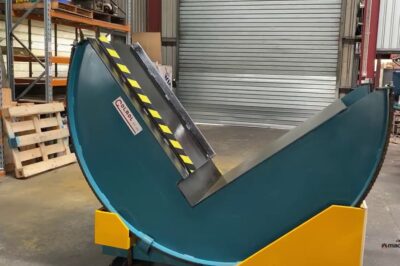 “Compact Coil Upender for Efficient Handling”