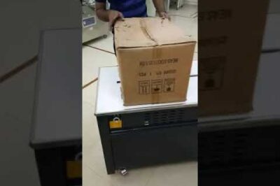“Efficient Machine for Strapping Boxes”