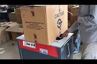 Heavy Duty Strapping Machine for Efficient Strapping – Packway PW-316H