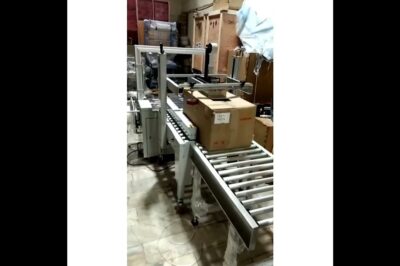 Taping and Strapping Machine: Call 6290976005 for an automated solution.