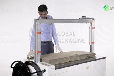 Compact Strapping Machine – Model 104-A