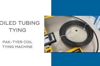 Elastic Tying for Coiled Tubes (less than 28 words)