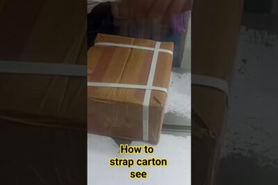 “Compact Semi-Automatic Carton Strapping Machine”
