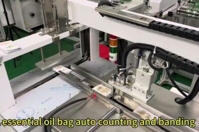 Automatic Oil Bag Counting and Banding System