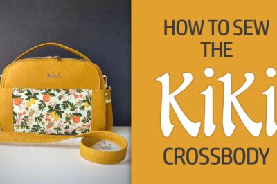 Sewing Tutorial: Create a Stylish Crossbody Bag
