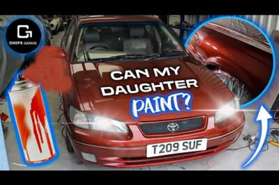 My Teen Artist: Allowing My Daughter to Paint My Car at 14!