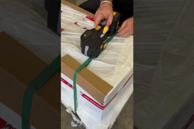 Battery-Powered Strapping Tool for Efficient Packaging