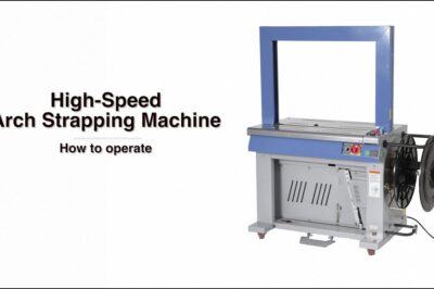 “High-Speed Strapping Machine for Efficient Packaging”