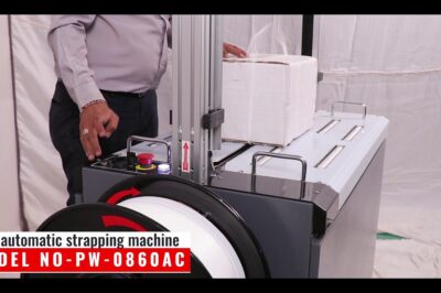“Automated Strapping Machine for Efficient Packaging”