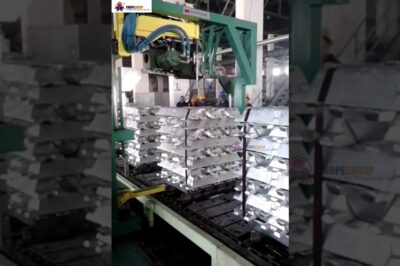“Efficient Strapping Machine for Lead and Aluminum Ingots”