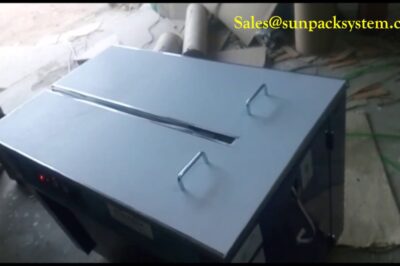 “Efficient Strapping Machine for Packaging”