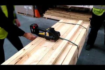 Using a Friction Weld Strapping Tool for Packaging