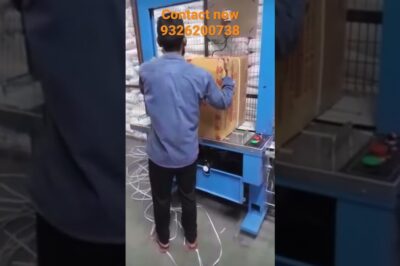 Automatic strapping machine for packing straps, operating without manual intervention.