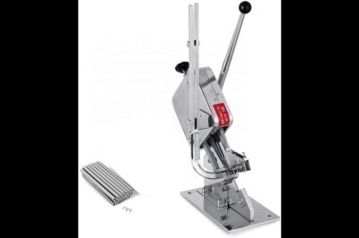 Sausage Packaging Tool for Supermarket Bags: Manual Strapping Machine for Plastic Bag Sealing and Tying